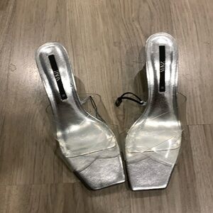 ZARA PLASTIC SANDALS